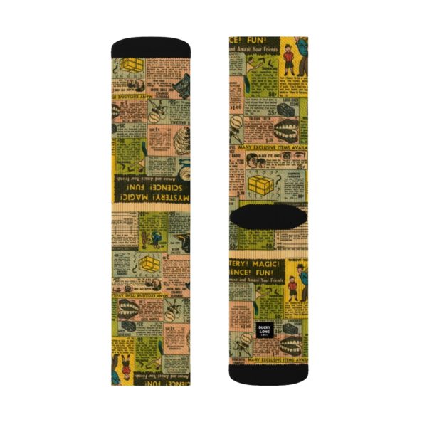 Comic Book Geek Socks - Image 3