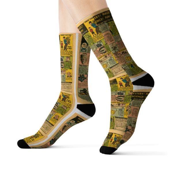 Comic Book Geek Socks - Image 8