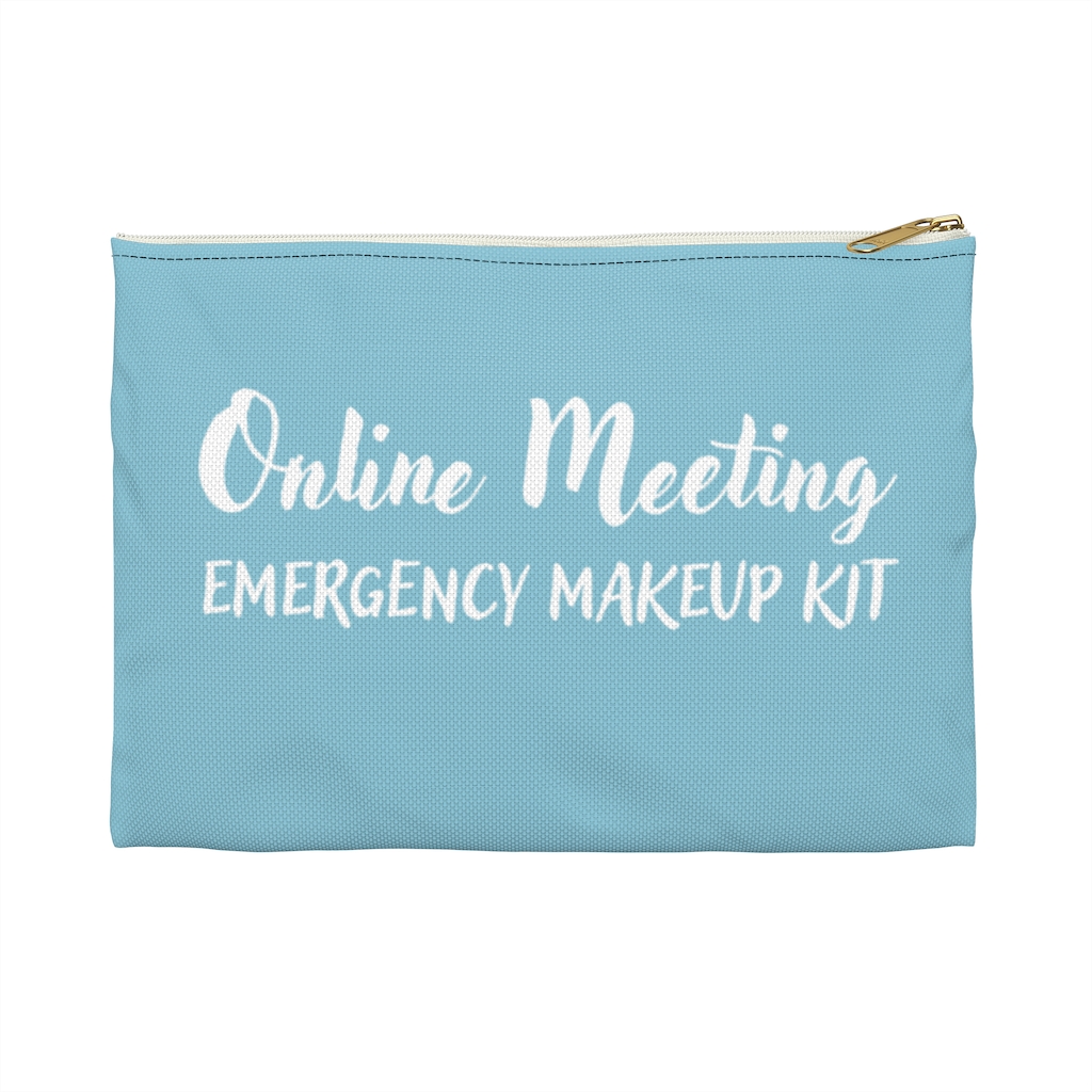 Online Meeting Makeup Pouch